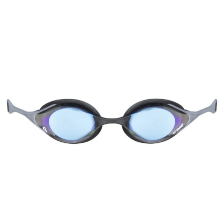 Очки для плавания Arena Cobra Swipe Mirror 004196-800, синие линзы, серебристый/черный