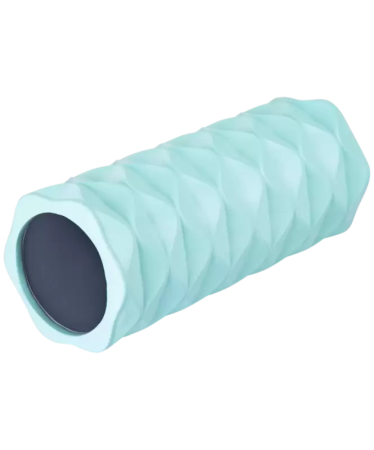 Ролик массажный StarFit FA-507, разм. 32,5 х 12,5 см, средняя жесткость, мятный/серый