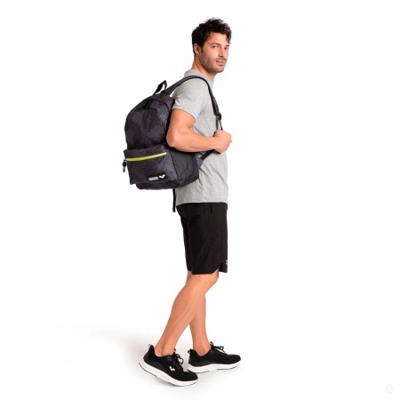 Рюкзак Arena Team Allover 002484-109, 30 л, черный