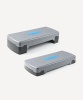 Степ-платформа StarFit SP-103, 2-х уровневая, разм. 67.5 х 28.5 х 15 см, серый/черный