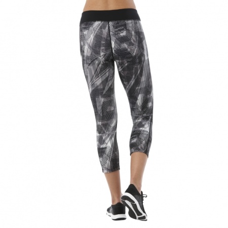 Тайтсы женские Asics Crop Tight 140937-0904, серый/черный