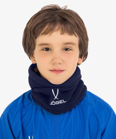 Шарф-горловик Jogel Camp Fleece УТ-00020288, флис, темно-синий, разм. S