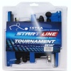 Сетка для настольного тенниса Start Line Tournament 9819F, с метал. стойками, синий