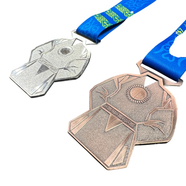 Медаль 7х6,5 см "Кимоно KAZ" арт. 1002