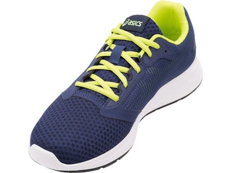 Кроссовки Asics Patriot 10 1011A131-400, синий/желтый