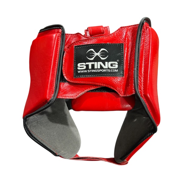 Шлем для бокса Sting IBA арт.01078, красный