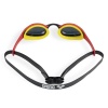 Очки для плавания Arena Cobra Ultra Swipe Mirror 002507-103, золотистые линзы, красный/черный