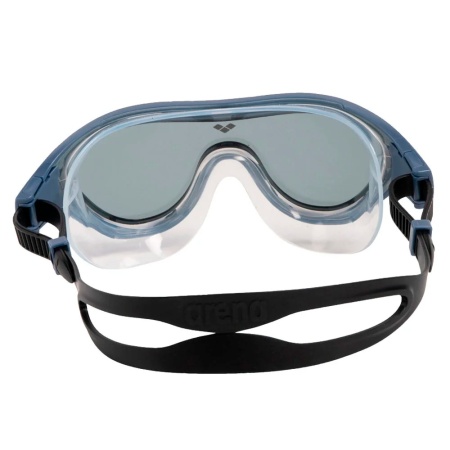 Полумаска для плавания Arena The One Mask 003148-106, темные линзы, синий/черный