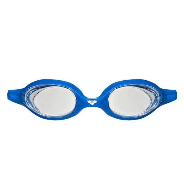 Очки для плавания Arena Spider 000024-171, прозрачные линзы, синий/темно-синий