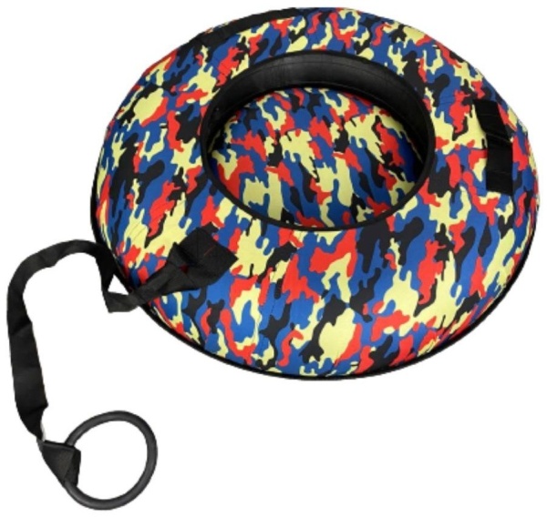 Тюбинг 100 см, жесткий низ каркаса