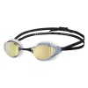 Очки для плавания Arena Python Mirror 1E763-119, золотистые линзы, белый/черный