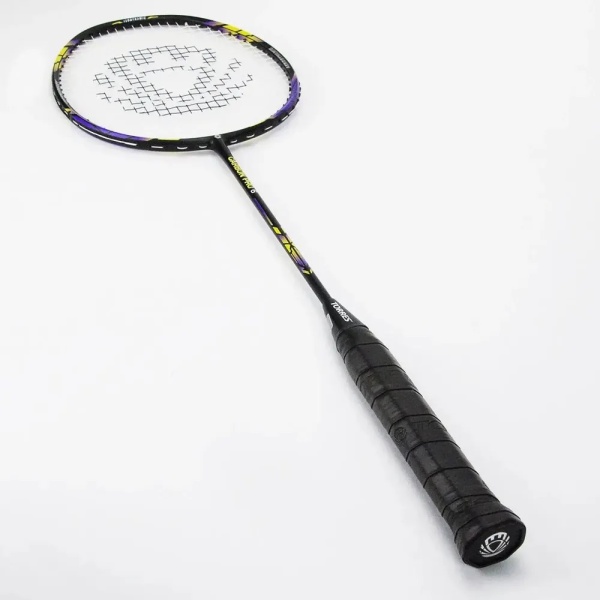 Ракетка для бадминтона Torres Carbon Pro6 BD23521, стерж/обод из карбона, со стр, фиолетовый