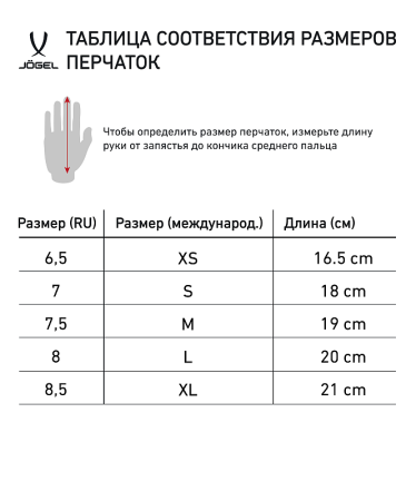 Перчатки Jogel Division Training Gloves (ЦБ-00003947), черный