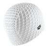 Шапочка для плавания Arena Bonnet Silicone 001914-201, для длинных волос, силикон, белый