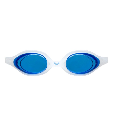 Очки для плавания Arena Spider 000024-711, синие линзы, белый/синий