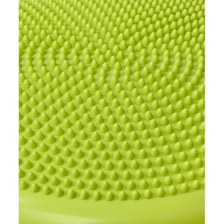 Подушка балансировочная StarFit BP-104, с насосом, до 200 кг, диам. 33 см, лаймовый