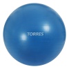 Фитбол Torres AL121155BL, 55 см, гладкий, с насосом, синий