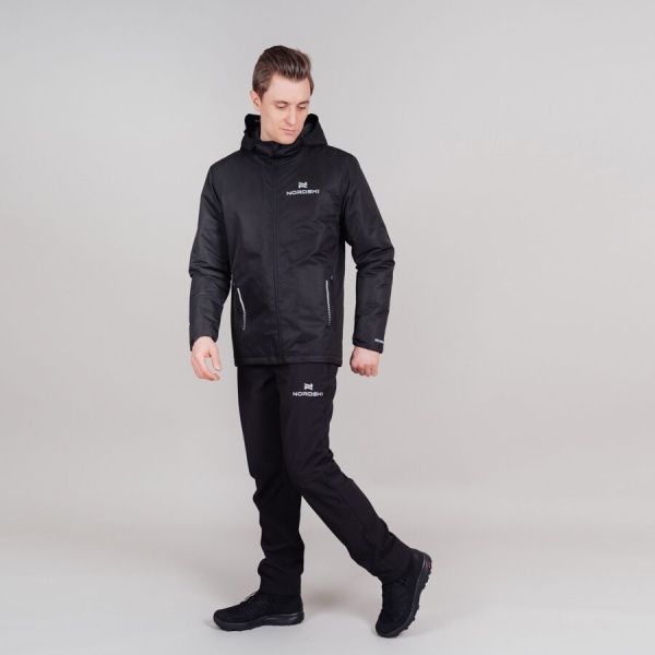 Брюки лыжника Nordski Urban Black NSM531100, черный