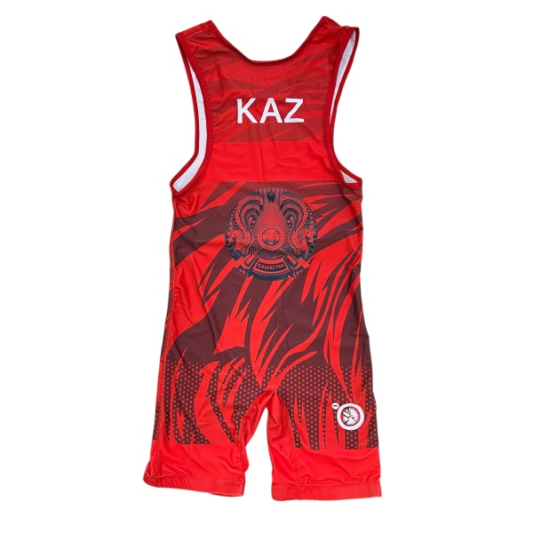 Туника для борьбы KZ Lion арт.325, красный