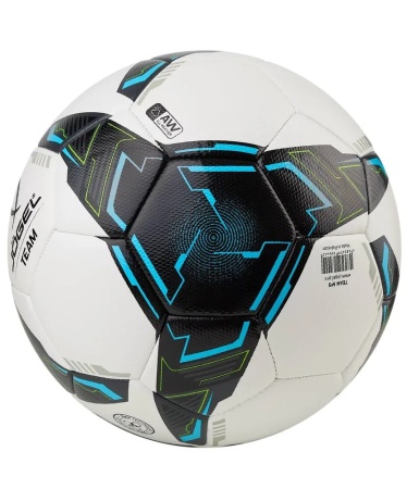 Мяч футбольный Jogel Team (ЦБ-00000742), разм. 5, белый/черный/синий