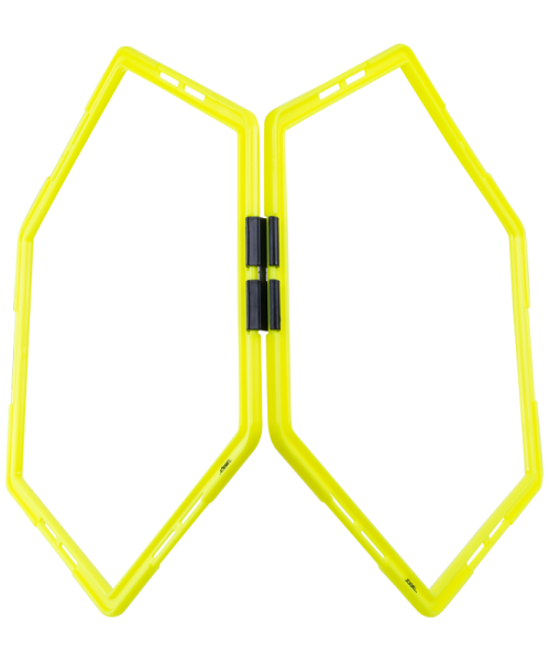 Кольца (обручи) координационные Jogel JA-216, 6 шт., салатовый