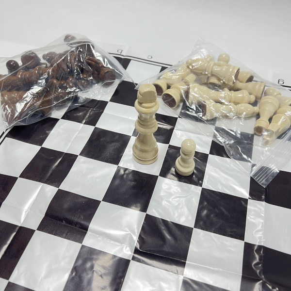 Шахматы High-Grade Chess арт. 3012, разм. 400 х 400 мм, дерево, мягкая доска