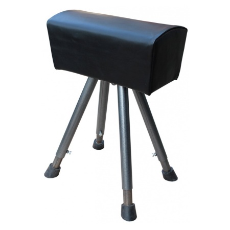 Козел гимнастический, высота 90 - 135 см, черный