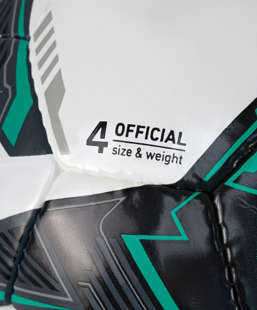 Мяч футзальный Jogel Superliga Replica (ЦБ-00003840), разм. 4, белый/черный/зеленый