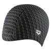 Шапочка для плавания Arena Bonnet Silicone 001914-200, для длинных волос, силикон, черный