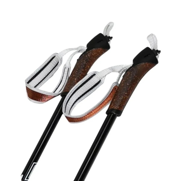 Палки лыжные STC Sport, гибрид, черный