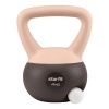 Гиря мягкая StarFit DB-601, 4 кг, ПВХ, персиковый/серый
