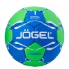 Мяч гандбольный Jogel Amigo, разм. 1 (ЦБ-00007433), синий/зеленый 