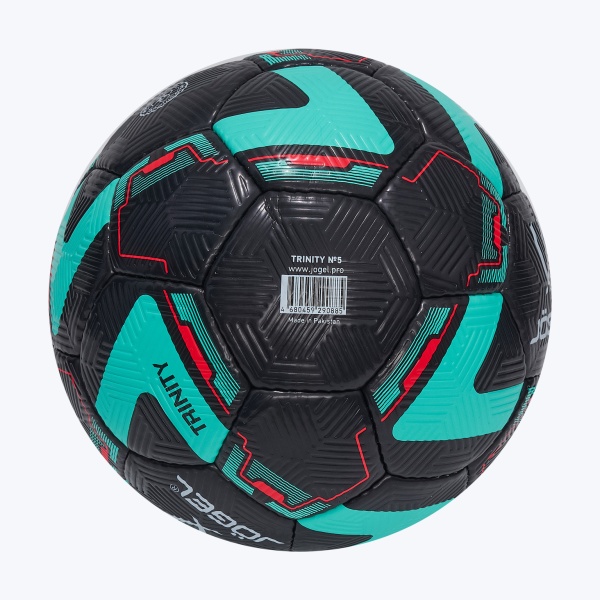 Мяч футбольный Jogel Trinity (ЦБ-00004466), разм. 5, черный/белый