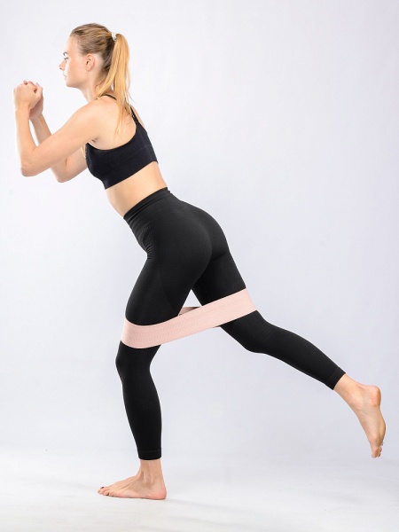 Набор фитнес резинок Torres AL02205, ткань, 3 шт., 38 х 8 см