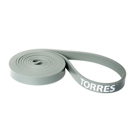 Эспандер латексная петля Torres AL0047, 25 кг, 208 см, серый