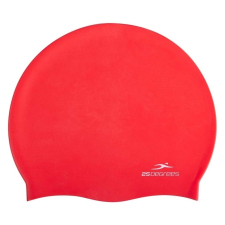 Шапочка для плавания 25Degrees Nuance Red 25D21004A, силикон, красный