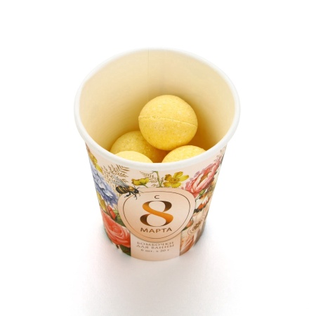 Набор бомбочки для ванны ЧИСТОЕ СЧАСТЬЕ «С 8 Марта!» 10153745, 6х20 г