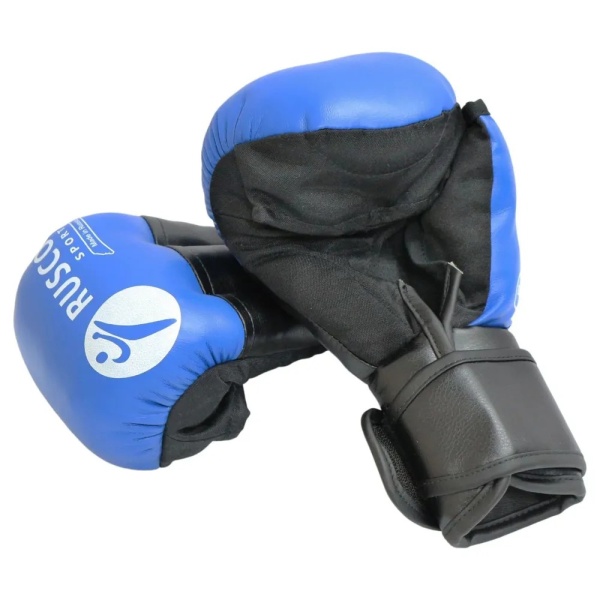 Перчатки-краги для рукопашного боя Rusco, синий