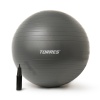 Фитбол Torres FB122575, 75 см, эласт. ПВХ, гладкий, с насосом, серый