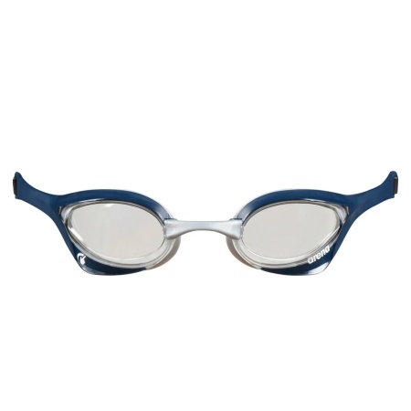 Очки для плавания Arena Cobra Ultra Swipe 003929-150, прозрачные линзы, черный/синий