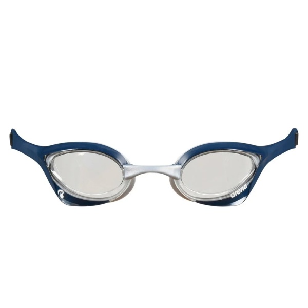 Очки для плавания Arena Cobra Ultra Swipe 003929-150, прозрачные линзы, черный/синий