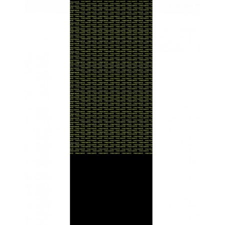 Баф-бандана Fischer GR8019-102, с флисом, черный/желтый