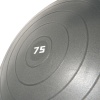 Фитбол Torres FB122575, 75 см, эласт. ПВХ, гладкий, с насосом, серый