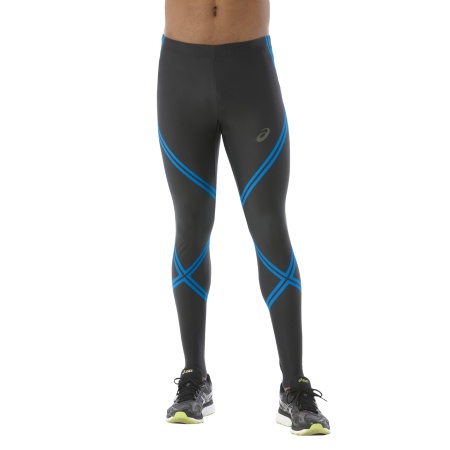 Тайтсы Asics Run Tights 144474-0819, мужской, черный/синий