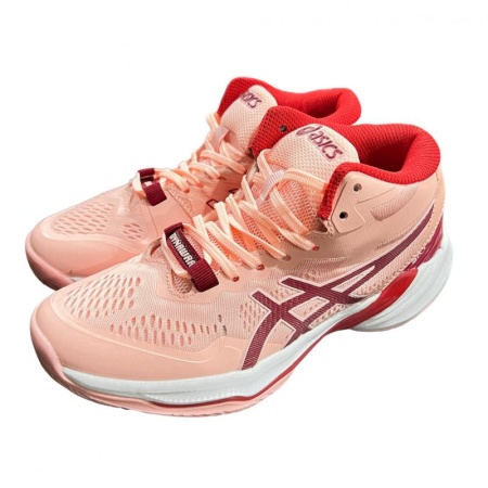 Кроссовки волейбольные Asics 2269 Pink/Red, женские, розовый/красный, разм. 36