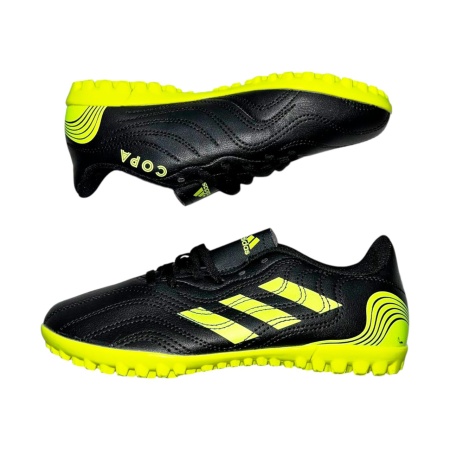 Сороконожки Adidas Copa, черный/салатовый Сороконожки Adidas Copa, черный/салатовый