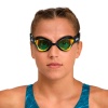 Очки для плавания Arena Cobra Tri Swipe Mirror 002508-355, желтые линзы, черный