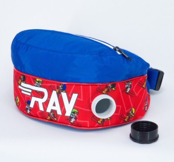 Термобак Ray RY-401, 1 л, синий/красный