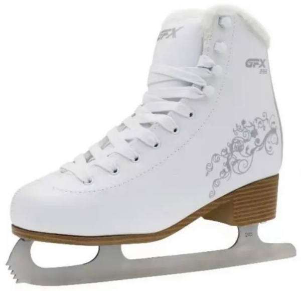 Коньки фигурные GFX GF-222, белый
