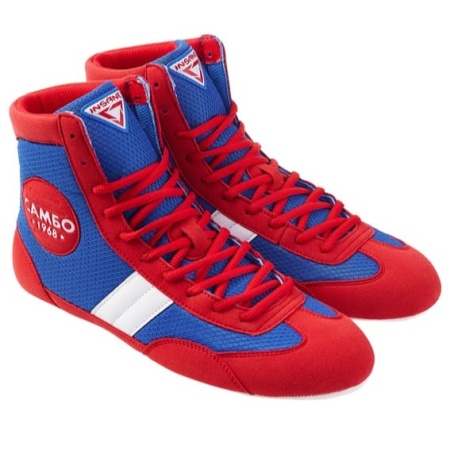 Борцовки для самбо Insane Attack IN22-SS100, красный, разм. 42